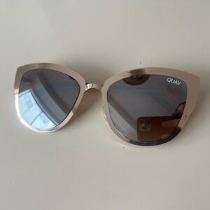 Quay Australia Rose Gold Sunglasses for Women